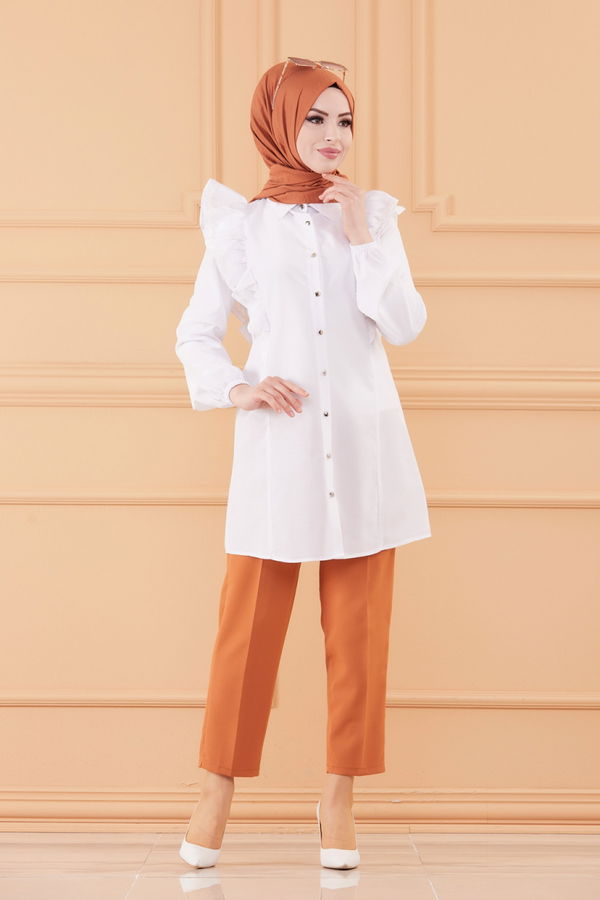 TUNIK Beyaz - 3651