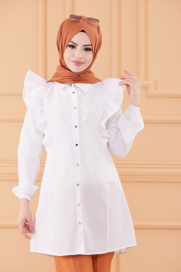 TUNIK Beyaz - 3651