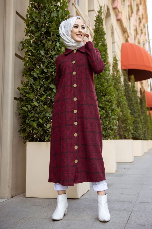 8605 DUGMELI KAP Bordo - 8605 BORDO