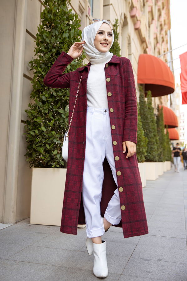 8605 DUGMELI KAP Bordo - 8605 BORDO
