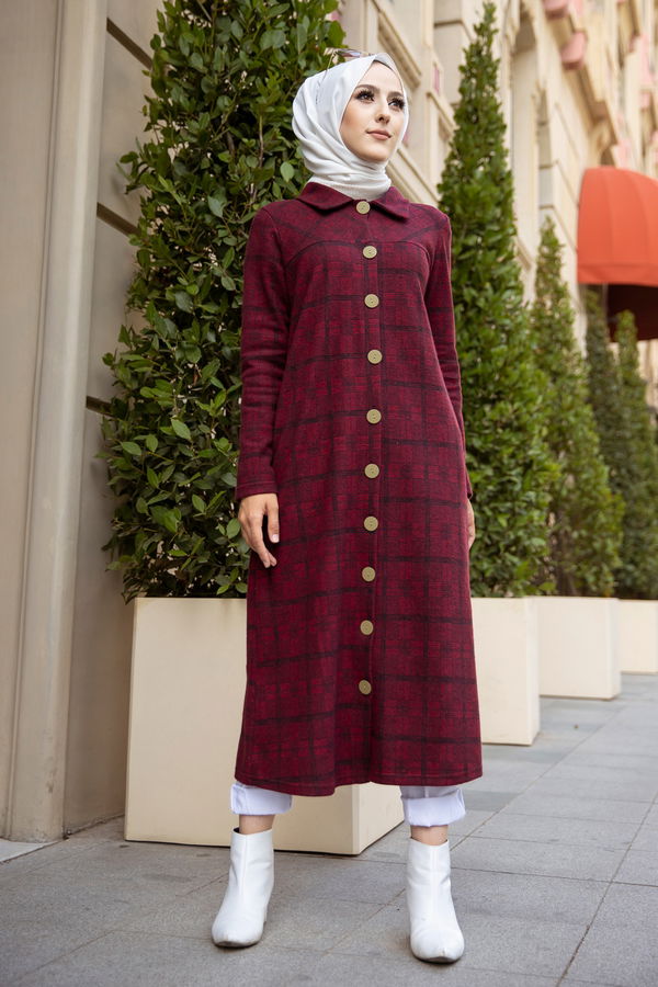8605 DUGMELI KAP Bordo - 8605 BORDO