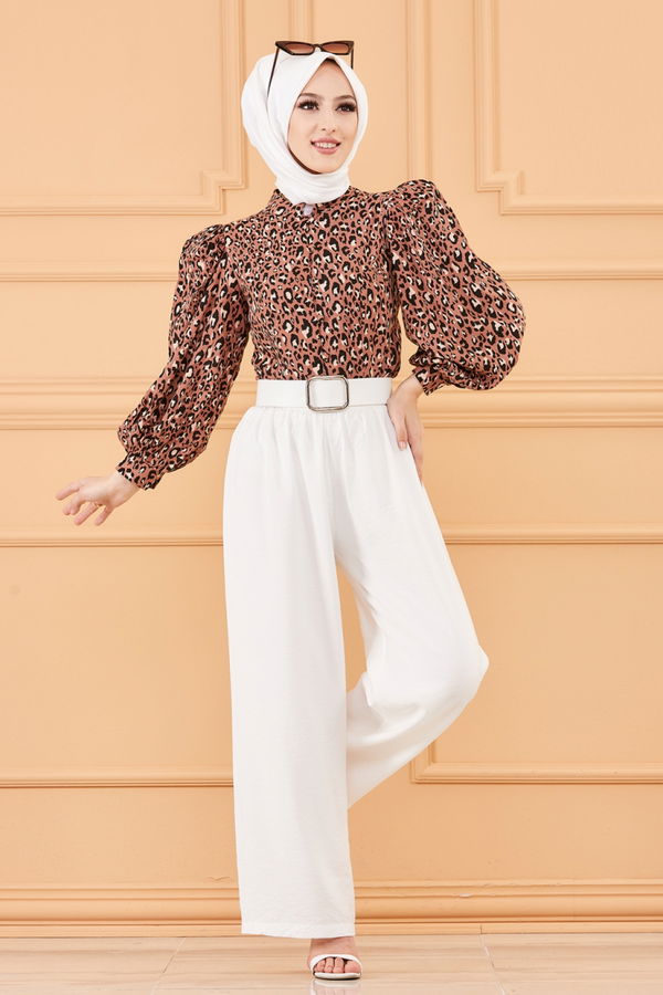 PANTOLON Beyaz - 8766