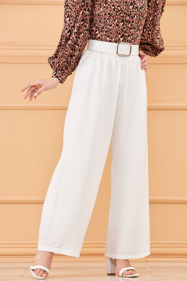 PANTOLON Beyaz - 8766