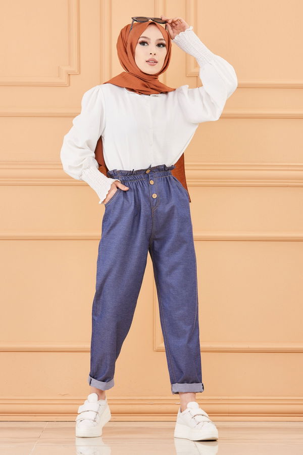 PANTOLON Lacivert - 3594 LACİVERT