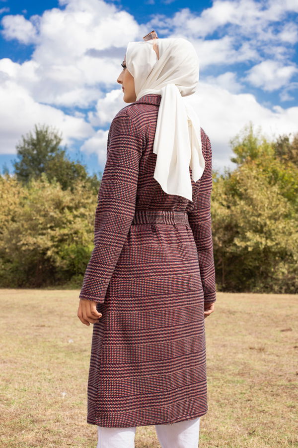 9068 CEKET Bordo - 9068