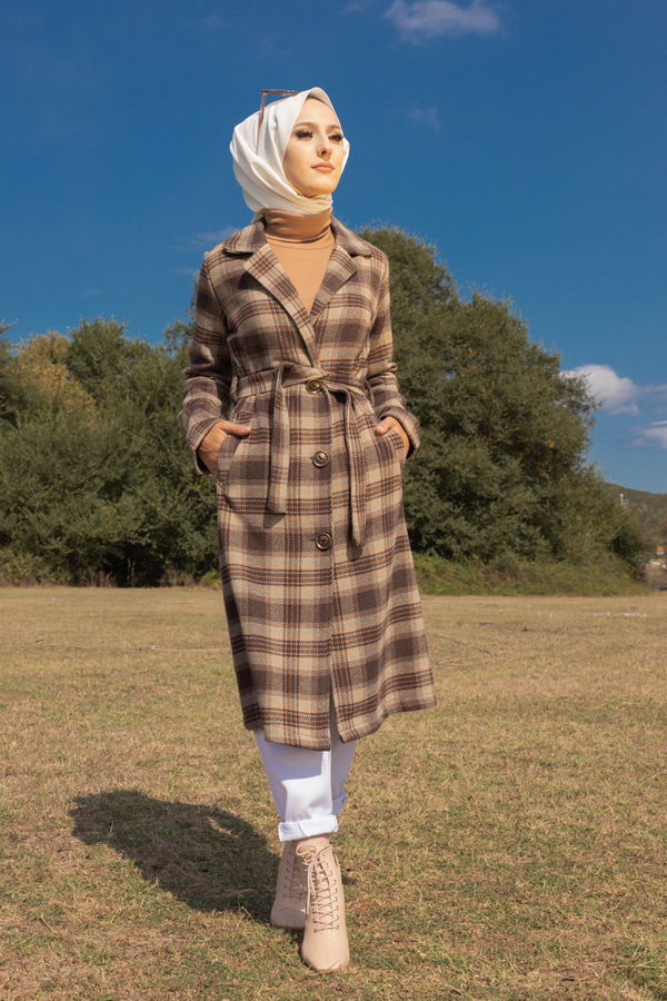 9072 CEKET Kahverengi - 9072