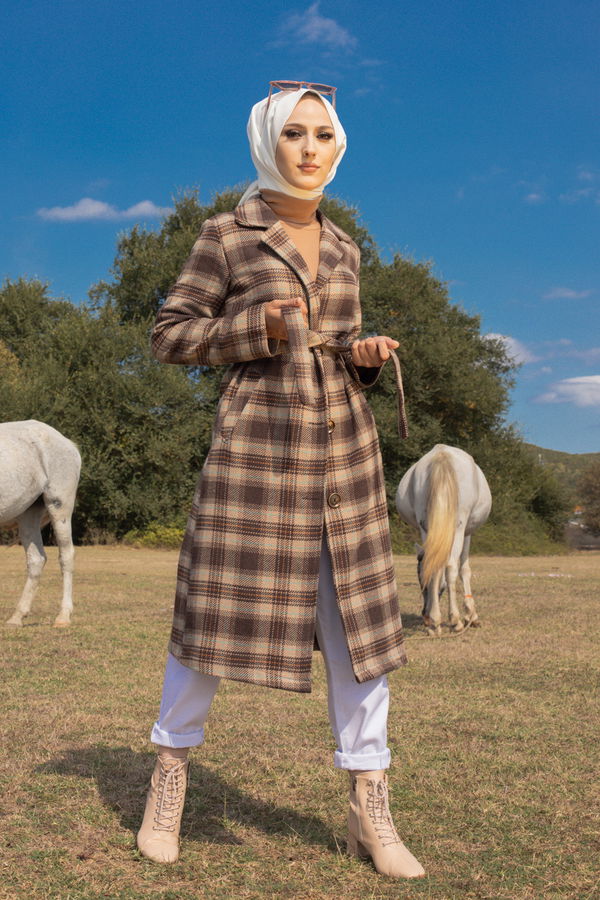 9072 CEKET Kahverengi - 9072