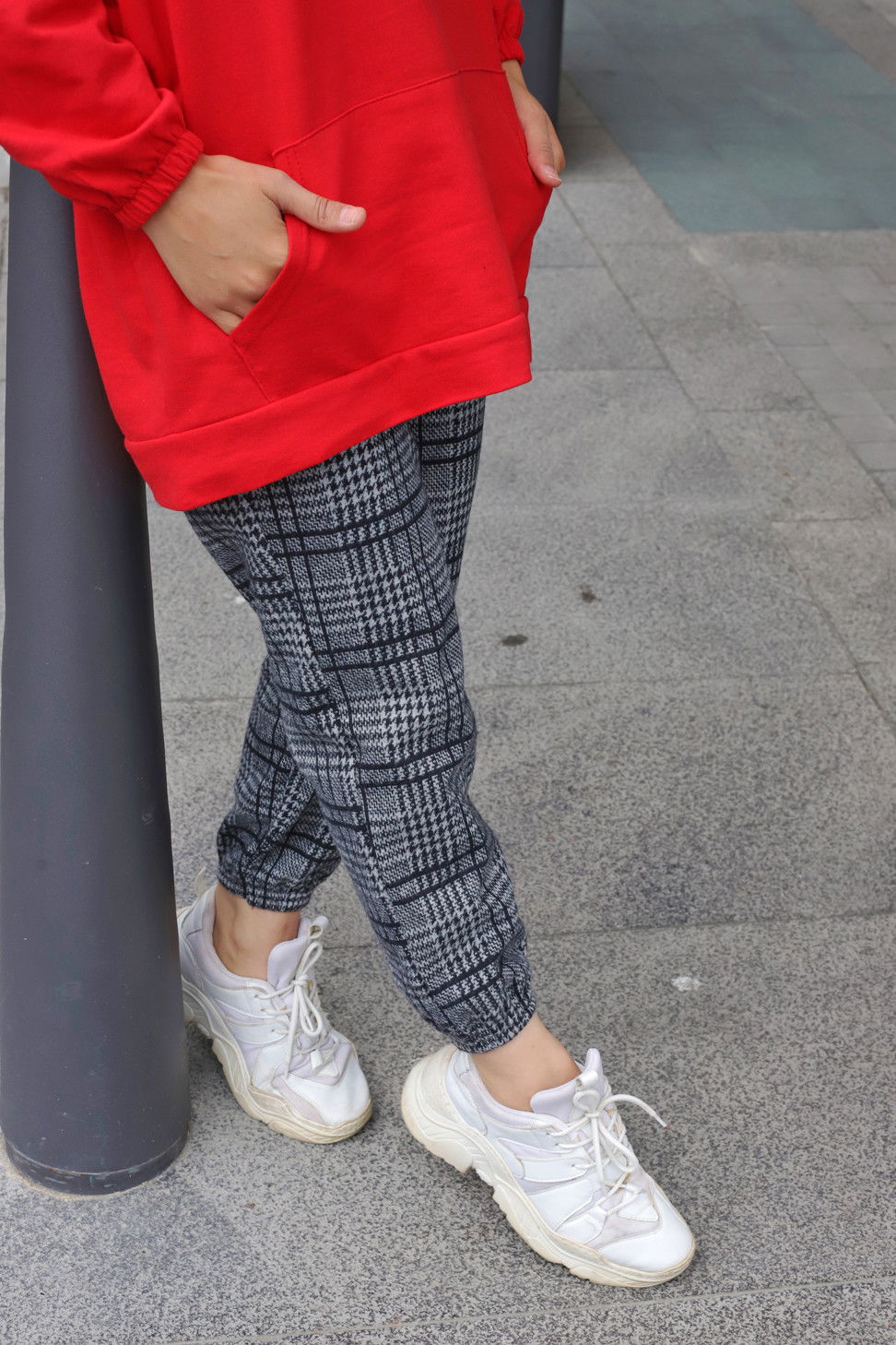 8628 PANTOLON Gri - 8628 GRİ