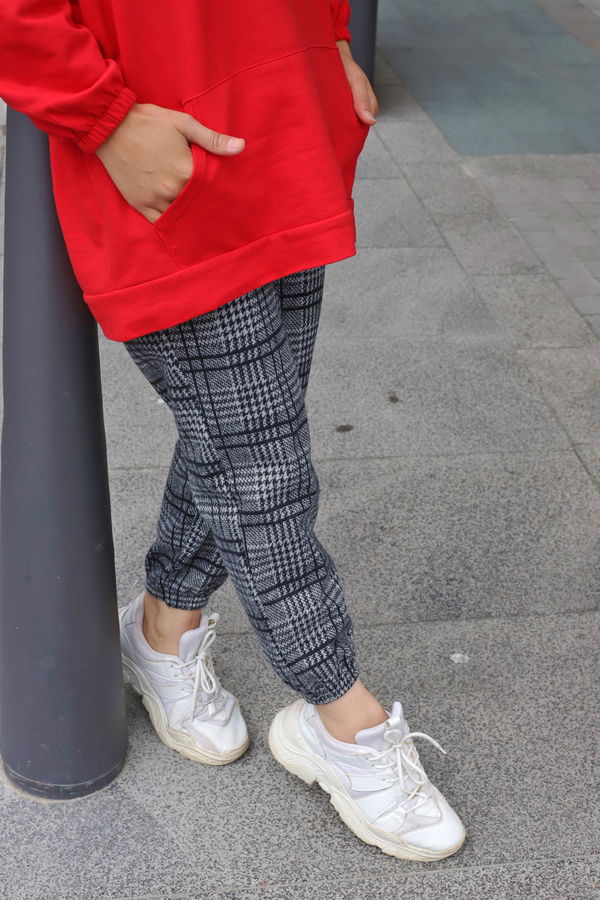 8628 PANTOLON Gri - 8628 GRİ
