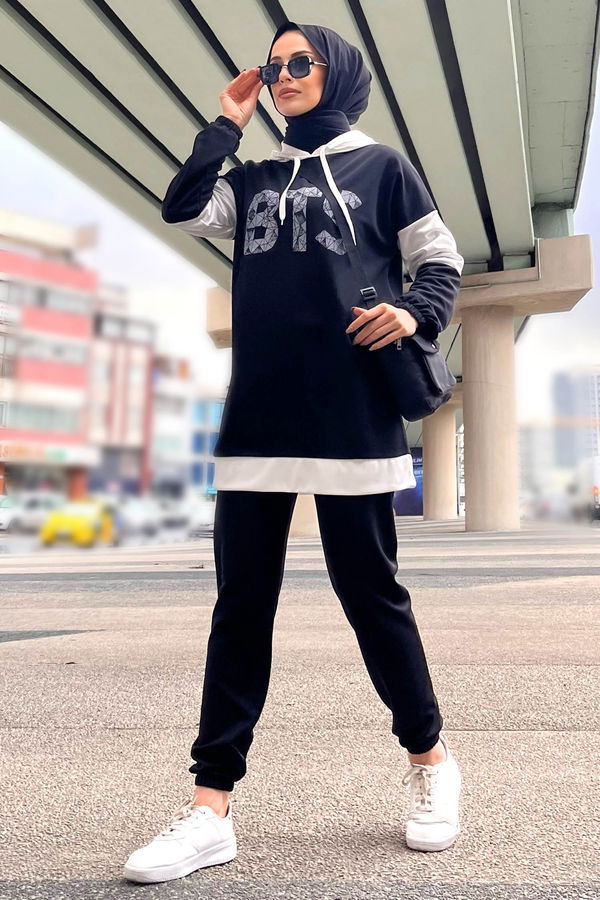 Tunik Pantolon Siyah - 11301