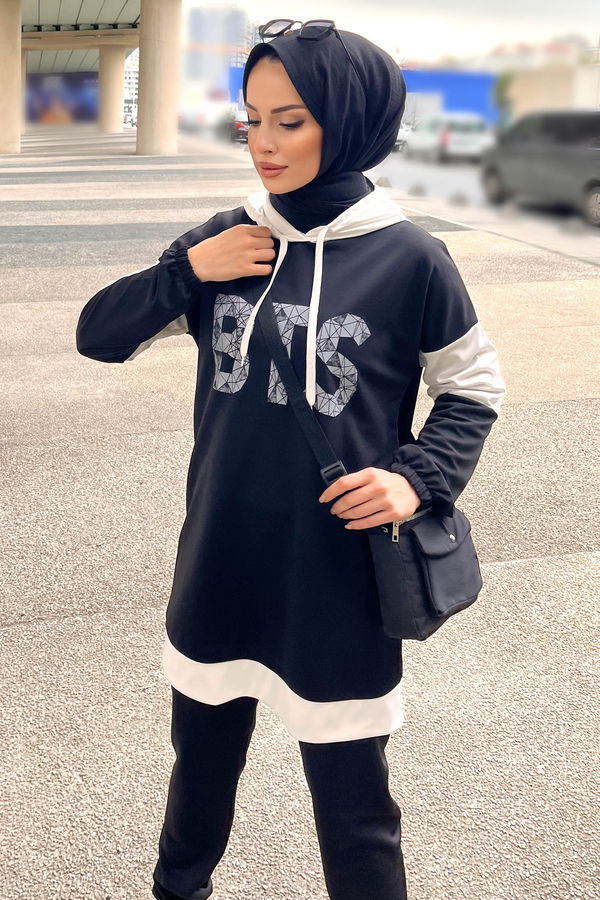 Tunik Pantolon Siyah - 11301