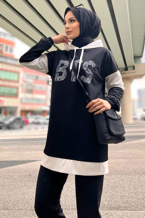 Tunik Pantolon Siyah - 11301