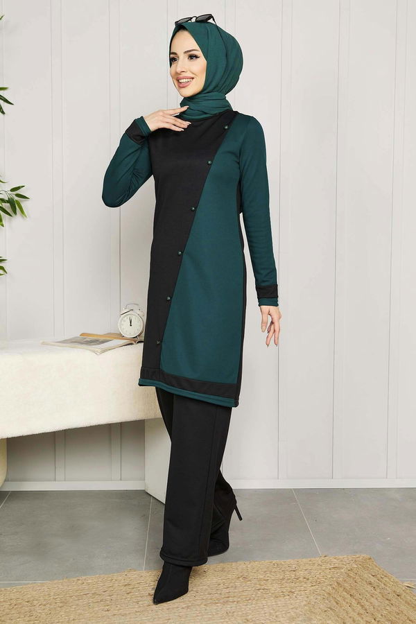 Tunik Pantolon Yeşil - 11320