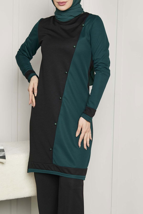 Tunik Pantolon Yeşil - 11320