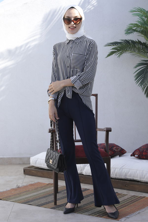 Pantolon Lacivert - 3991 LACİVERT