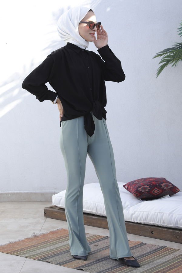 Pantolon Yeşil - 3991