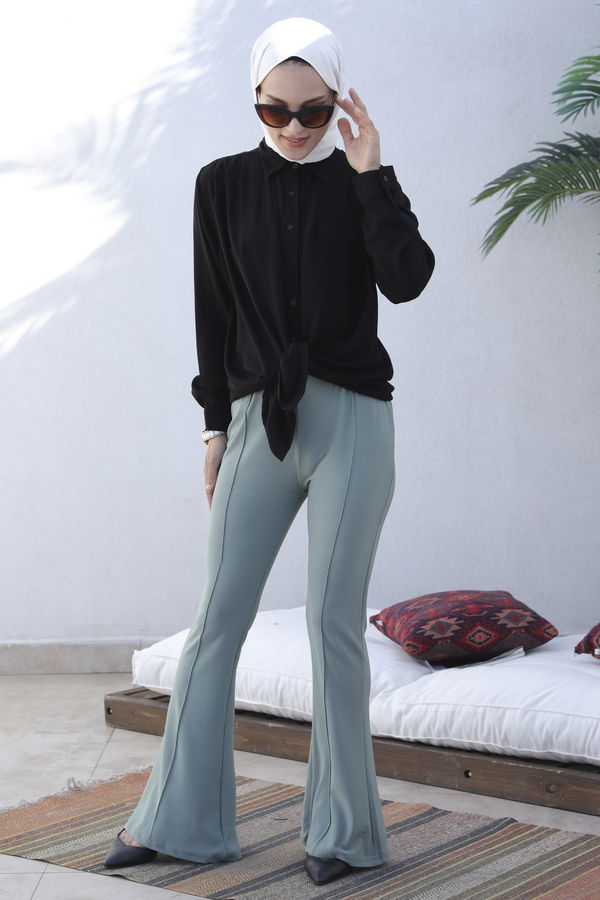 Pantolon Yeşil - 3991