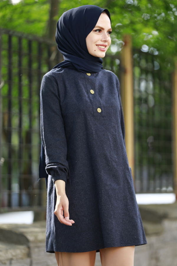 Tunik Lacivert - 3998 LACİVERT