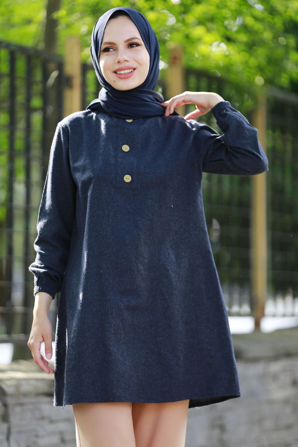 Tunik Lacivert - 3998 LACİVERT