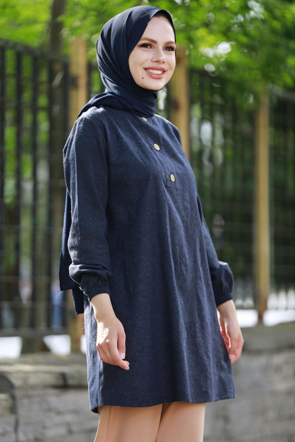 Tunik Lacivert - 3998 LACİVERT
