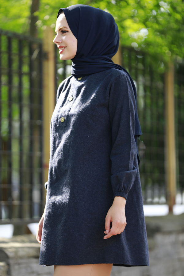 Tunik Lacivert - 3998 LACİVERT