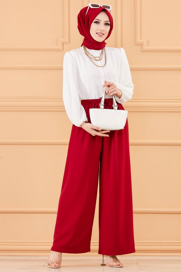 SALAS PANTOLON Bordo - 8770