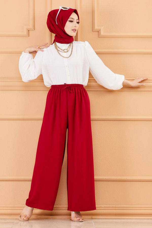 SALAS PANTOLON Bordo - 8770