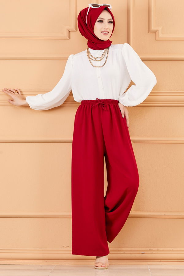 SALAS PANTOLON Bordo - 8770