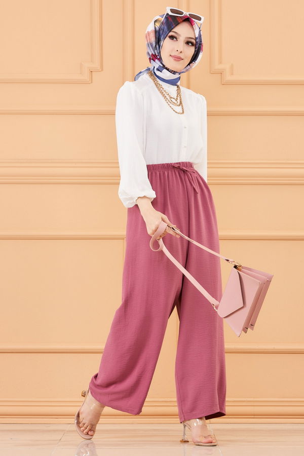 SALAS PANTOLON Pembe - 8770 PEMBE