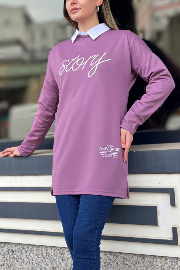 Tunik Lila - 11414 LİLA