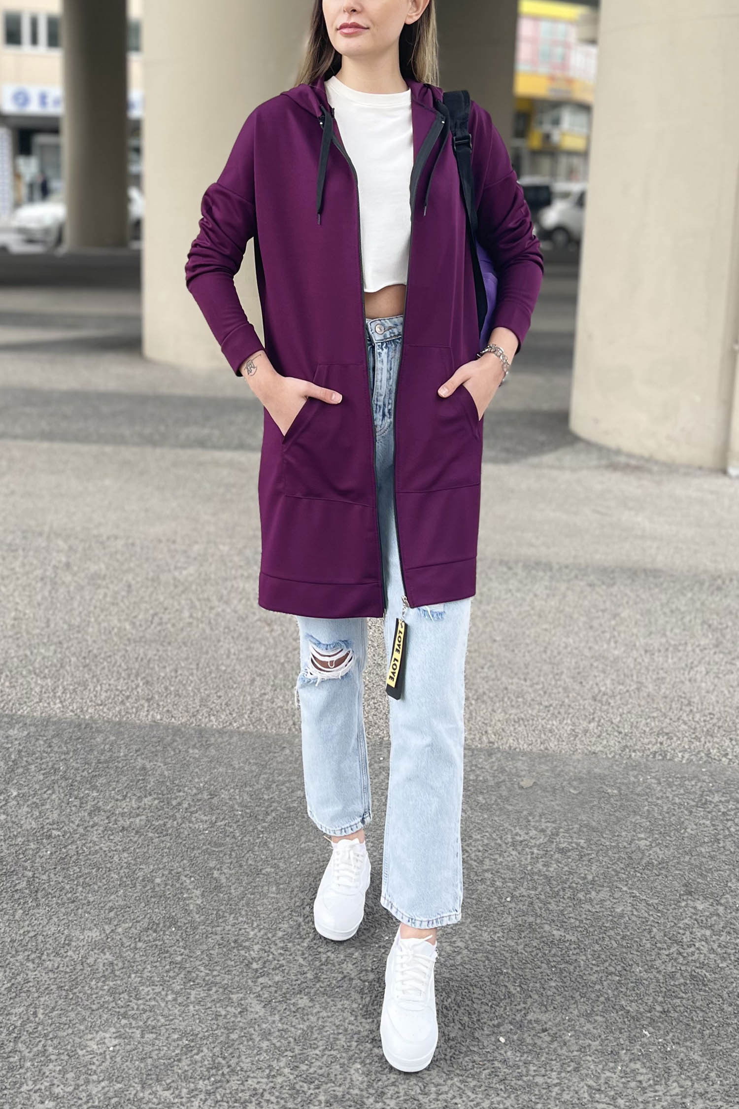 Tunik Mor - 11045