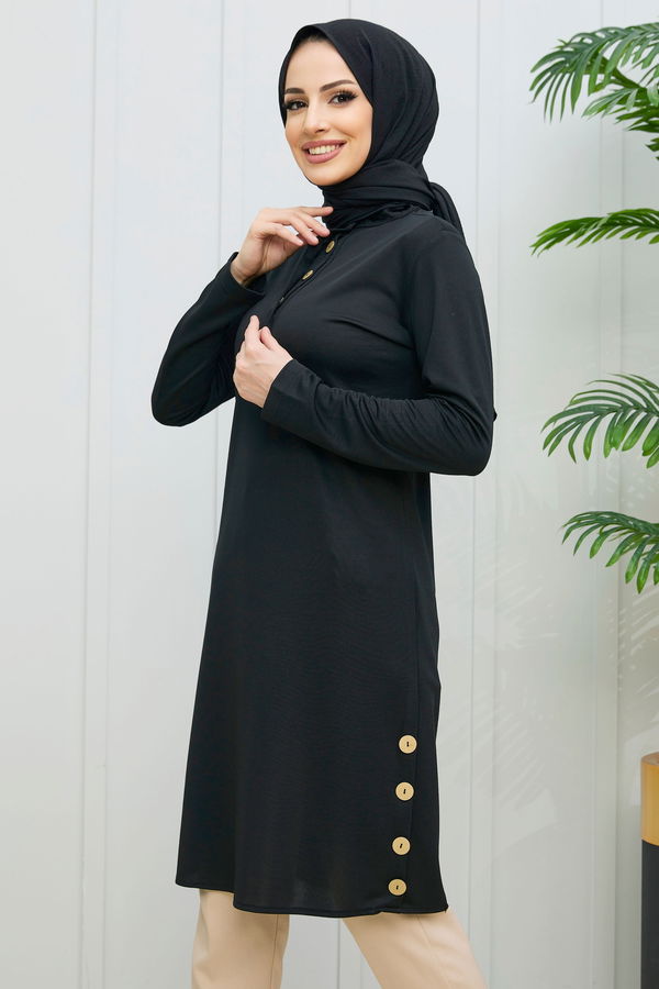 TUNIK Siyah - 11327