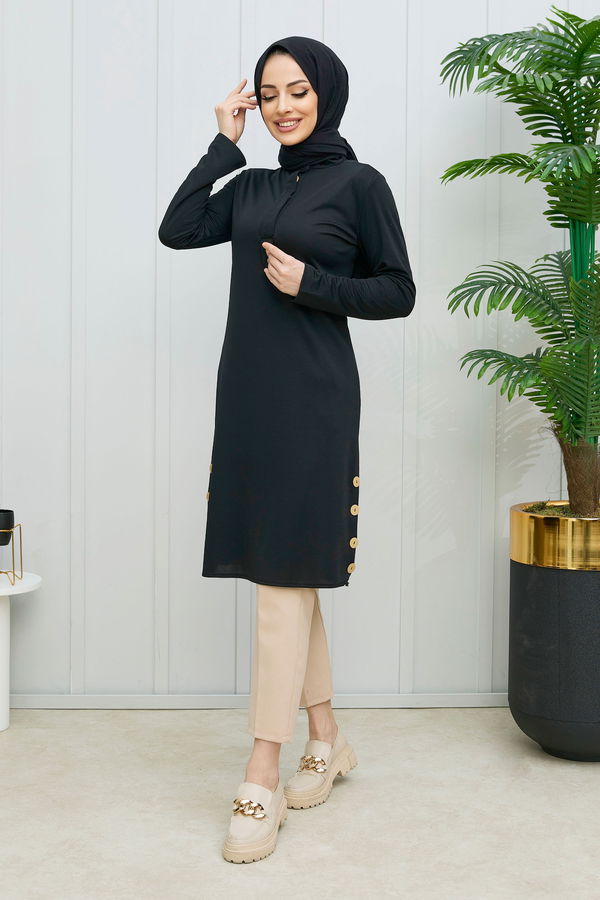 TUNIK Siyah - 11327