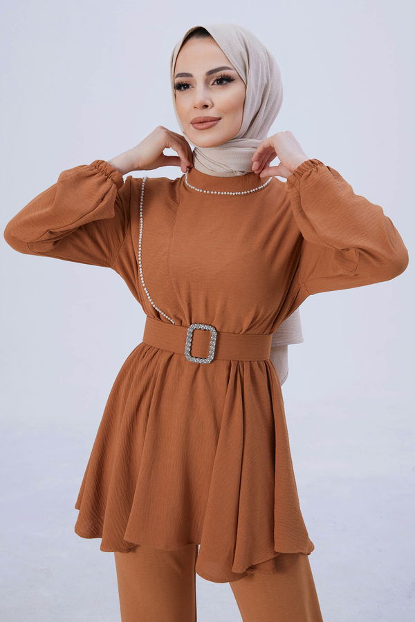Tunik Pantolon Taba - 21991