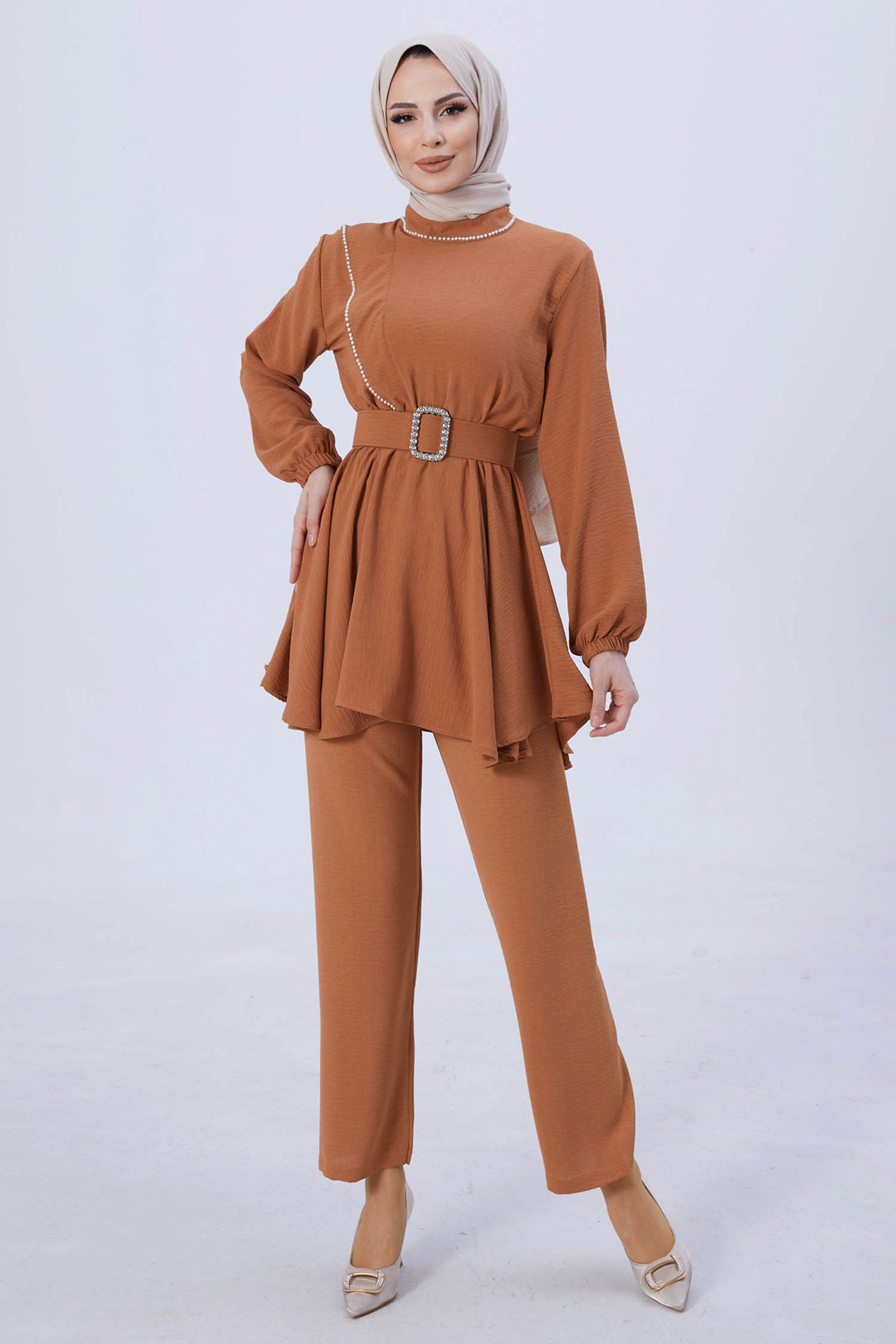 Tunik Pantolon Taba - 21991