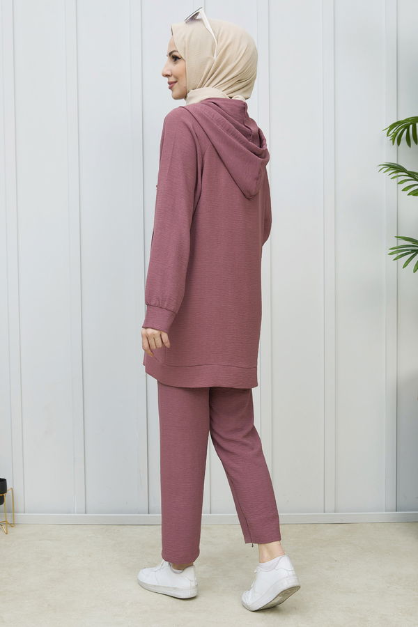 Tunik Pantolon Pembe - 21992 PEMBE