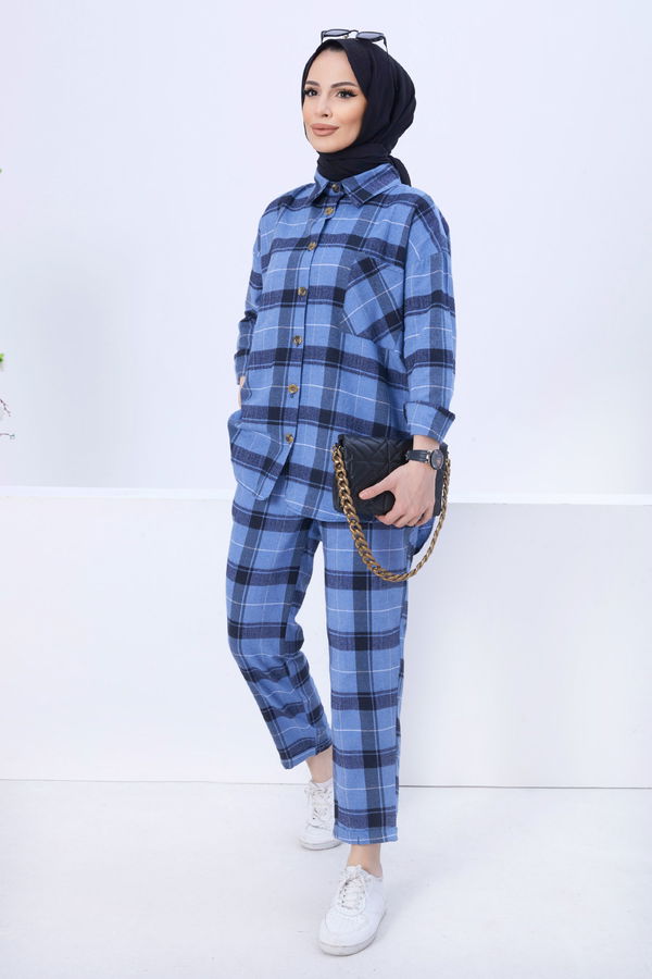 Tunik Pantolon Mavi - 11344 MAVİ
