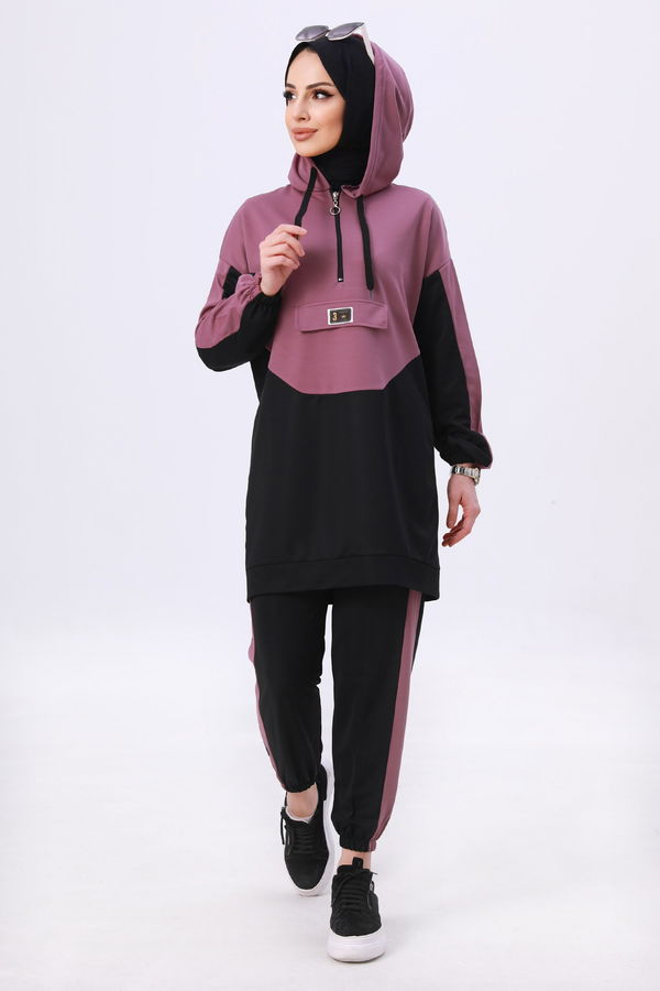 Tunik Pantolon Lila - 11450