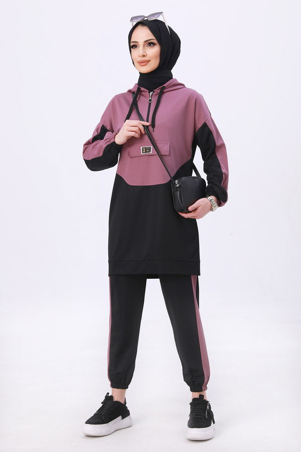 Tunik Pantolon Lila - 11450