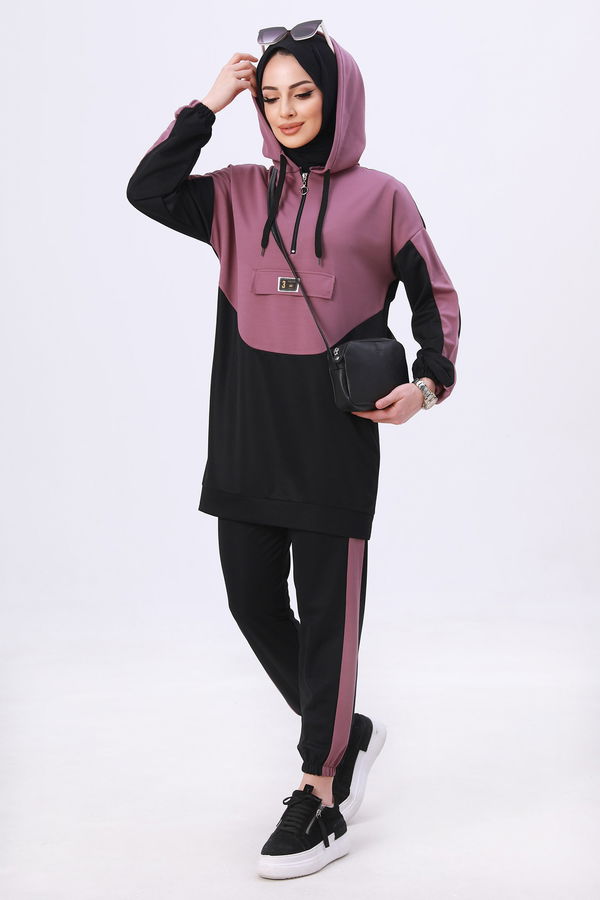 Tunik Pantolon Lila - 11450