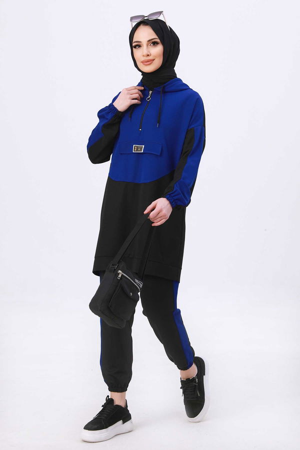 Tunik Pantolon Mavi - 11450