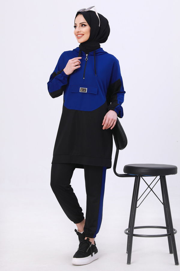 Tunik Pantolon Mavi - 11450