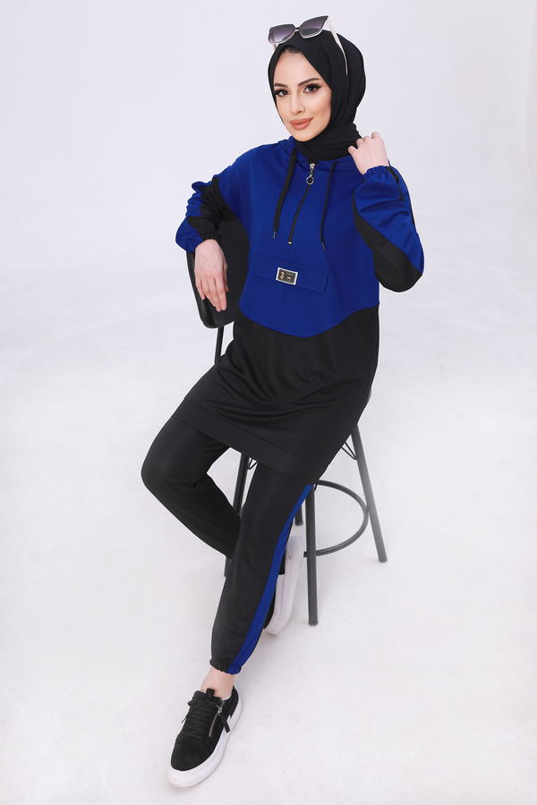 Tunik Pantolon Mavi - 11450