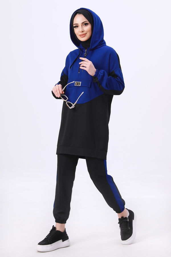 Tunik Pantolon Mavi - 11450
