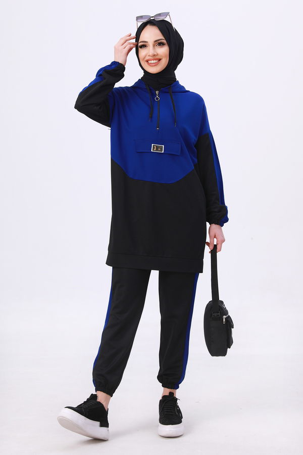 Tunik Pantolon Mavi - 11450