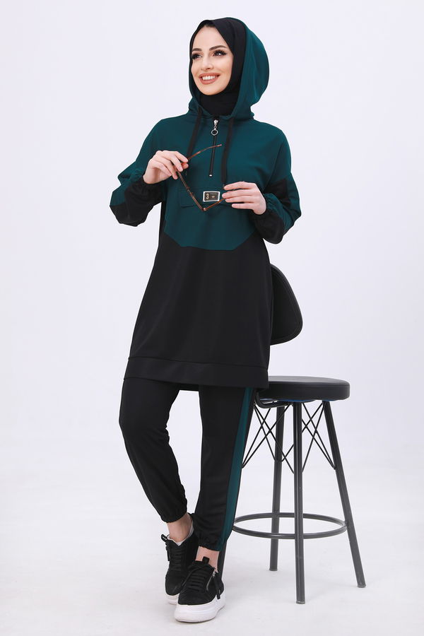 Tunik Pantolon Yeşil - 11450