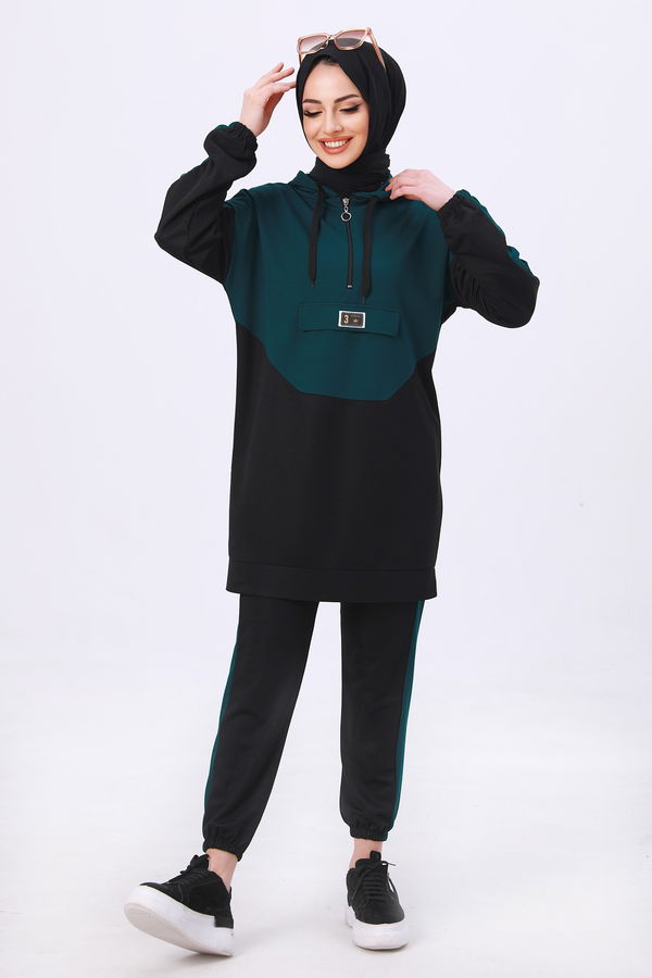 Tunik Pantolon Yeşil - 11450