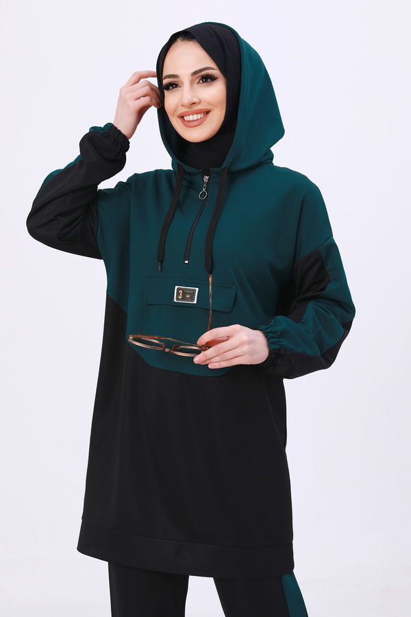 Tunik Pantolon Yeşil - 11450