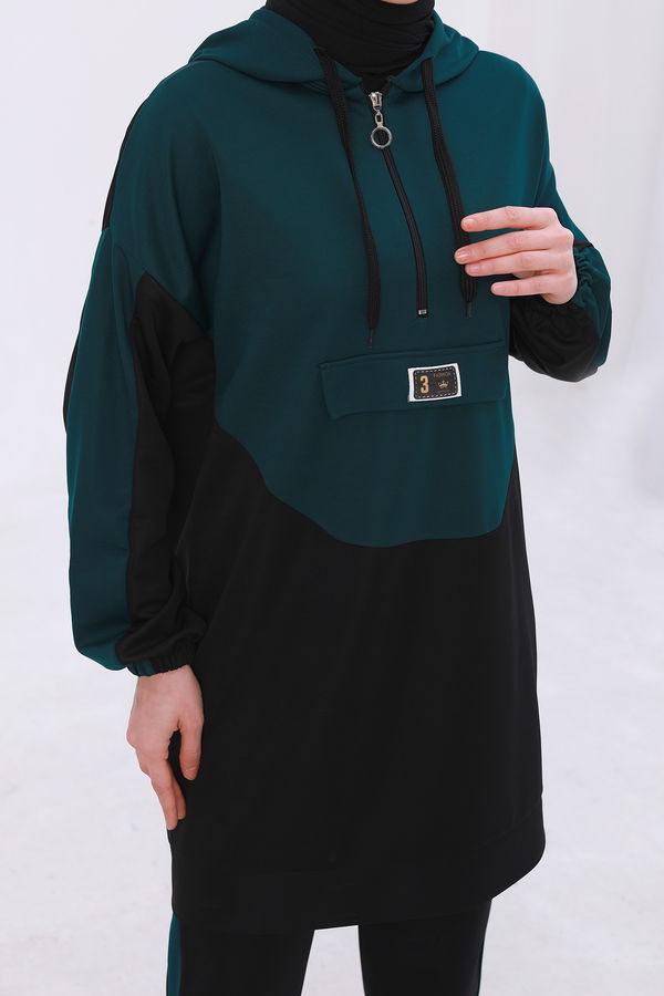 Tunik Pantolon Yeşil - 11450