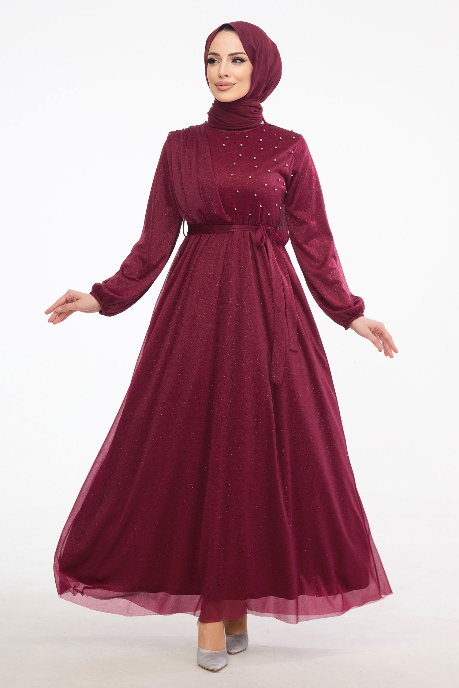 Abiye Bordo - 11441